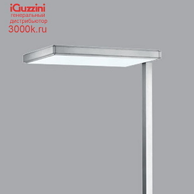 Q273 iPlan iGuzzini standard lamp - 682x350 mm H 1900 mm - neutral white LED with actilume sensor