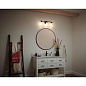 Stamos 20" 3 Light Vanity Light Black настенный светильник 55121BK Kichler — фото 1