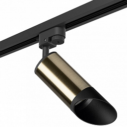 R1T43137 Lightstar Rullo трековый спот чёрный с матовым отражателем 50Вт