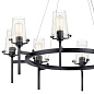 Alton 38" 8 Light Chandelier Black люстра 43695BK Kichler — фото 5
