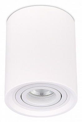 потолочный светильник белый гипсовый цилиндрический