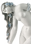 1001945 Lladro Pure Beauty фарфоровая статуэтка женщины с распущенными волосами — фото 2