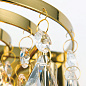 WA 2-1369/2 gold Celeste Orion настенное хрустальное бра — фото 4