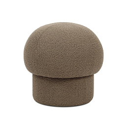 2831-0600 Design Stockholm House Uno Круглый пуф в коричневой обивке