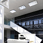 Metal Lux Dado PL 5L Square квадратный потолочный светильник из стекла прозрачное зеркало 259.350.01 — фото 2