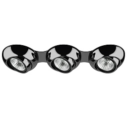 011837 Lightstar Ocula встраиваемый потолочный светильник черный с отражателями
