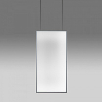 подвесной прямоугольный светильник с LED-подсветкой для интерьеров