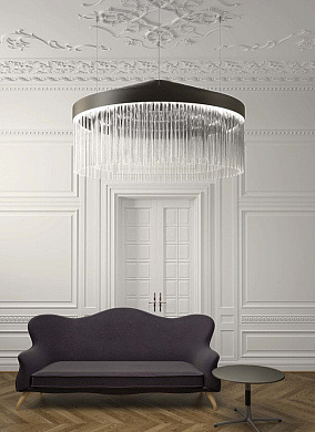 Ice 75 Pendant Lamp Black подвесной светильник Marchetti 055.016.21.35