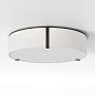 Потолочный светильник Astro Lighting Salina 550 бежевая ткань / бронза — фото 1