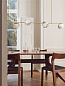 Подвесной светильник Heathfield Orla 5 Light Horizontal — фото 1