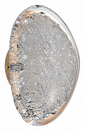 SL6018.203.15 ST-Luce Enigma накладной настенный светильник с массивным фактурным стеклянным корпусом