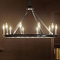 Emmala 27.50" 10 Light Chandelier in Brushed Nickel and Black люстра 52421BK Kichler — фото 2