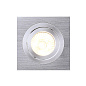 199996 SLV PIREQ GU10 SQUARE downlight brushed aluminium встраиваемый потолочный даунлайт — фото 3
