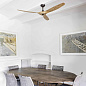 33519 Faro MOREA Light brown ceiling fan with DC motor люстра вентилятор