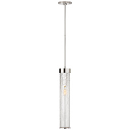 EU-KW5118 Visual Comfort Liaison подвесной светильник с вытянутым цилиндрическим стеклянным рассеивателем