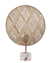 Table Lamp CHANPEN S Ø36 diamant Copper/Natural