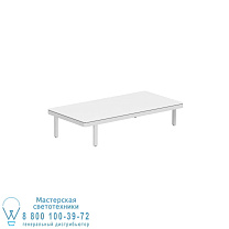 СТОЛ ALURA LOUNGE 160 LTH 160X80X34CM СТОЛЕШНИЦА КЕРАМИЧЕСКАЯ ПЕСКА TERRA SABBIA Royal Botania