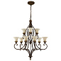 Люстра Drawing Room Feiss FE-DRAWING-ROOM9 орех — фото 7