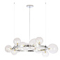 Люстра Crystal Lux AGATA SP15 V2 CHROME/TRANSPARENTE — фото 1