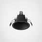 1249035 Minima Slimline Round Fixed Fire-Rated IP65 Astro lighting светильник матовый чёрный — фото 1