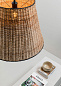 65134-72 Faro SUMBA Black/rattan pendant lamp потолочный светильник черный — фото 2