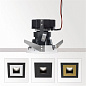 24217 9210 B Delta Light IMAX II SQUARE ADJUSTABLE LP Встраиваемый точечный светильник — фото 3