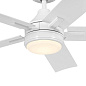 52" Tide 5 Blade LED Outdoor Ceiling Fan White уличная люстра-вентилятор 310075WH Kichler — фото 8