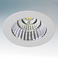 212416 Lightstar Soffi 11 точечный светильник, 7Вт, 3000K, 630лм, белый — фото 1