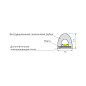 Светодиодная лента Arlight RTW-PWT-A180-13mm 24 В IP67 14.4 Вт/м 180 LED/м 13 мм 5 м — фото 4