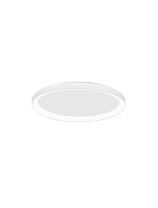 Triac Dimmable Sandy White Aluminium & Acrylic LED 40 Watt 220-240 Volt 2554Lm IP20 3000K D: 48 H: 6 cm