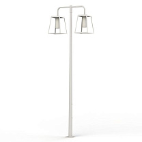 Lampiok 4 N° 6; Satin-finish cylindrical Built-in LED 3000°K warm white 2x36W DALI; Pure white