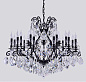 Люстра Crystal Lux MAGNIFICO SP19 BLACK/TRANSPARENT — фото 2