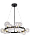Люстра Crystal Lux AGATA SP15 V2 BLACK/TRANSPARENTE — фото 2