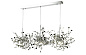 Светильник подвесной Crystal Lux GARDEN SP3х3 L1200 CHROME — фото 1