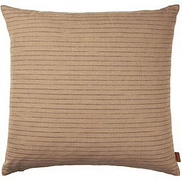 1104267779 Ferm Living Brown Чехол на подушку Lines 50x50 см