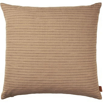 1104267779 Ferm Living Brown Чехол на подушку Lines 50x50 см