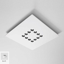 CONFORT PLAFONIERA 54W QUADRATA 3000K  BIANCO-BIANCO PERLA