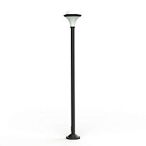 Dallas N° 9; Opal polycarbonate E27 75W; Dark black
