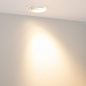 Поворотный встраиваемый светильник Arlight MS-VORTEX-BUILT-R110-20W — фото 3