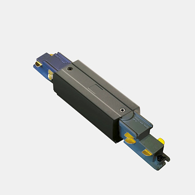 трехфазный центральный соединитель dali 1-10V черного цвета для трековой системы Eutrac