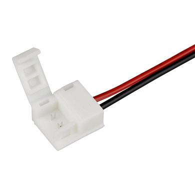 двойной коннектор с проводом для соединения отрезков светодиодных лент