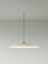 HEADHAT PLATE CIRCULAR METAL CANOPY WHITE BUILT-IN (NOT DIMM