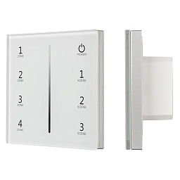 027111 Arlight Панель SMART-P34-DIM-IN White (230V, 0-10V, Sens, 2.4G)