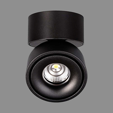 ACB Iluminacion Apex 3412/10 Потолочный светильник Textured Black, LED COB 1x13W 3000K 891lm CRI 90I, встроенный светодиод, регулируемый