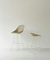 609242 Normann Copenhagen Mat Барный стул 75 см, водоросли / кремовый — фото 3