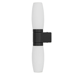 A1209AP-2BK Arte Lamp AQUA-BASTONE подсветка для зеркала с двумя стеклянными плафонами
