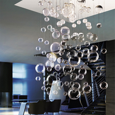 Metal Lux Bolero PL 12L 110 Square люстра для гостиной прозрачный; хром 253.090.01