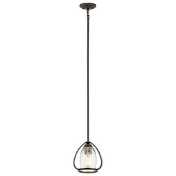 Tuscany 1 Light Mini Pendant Olde Bronze подвесной светильник 44058OZ Kichler