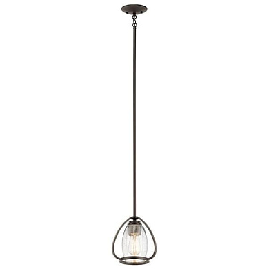 Tuscany 1 Light Mini Pendant Olde Bronze подвесной светильник 44058OZ Kichler