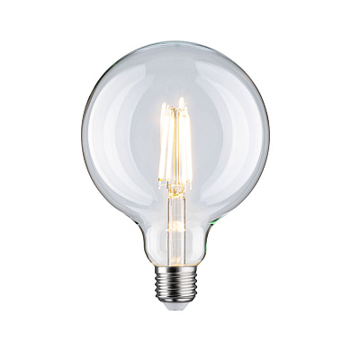 28971 Paulmann LED Globe 1055 лм 9 Вт 2700 К с регулировкой яркости Прозрачный